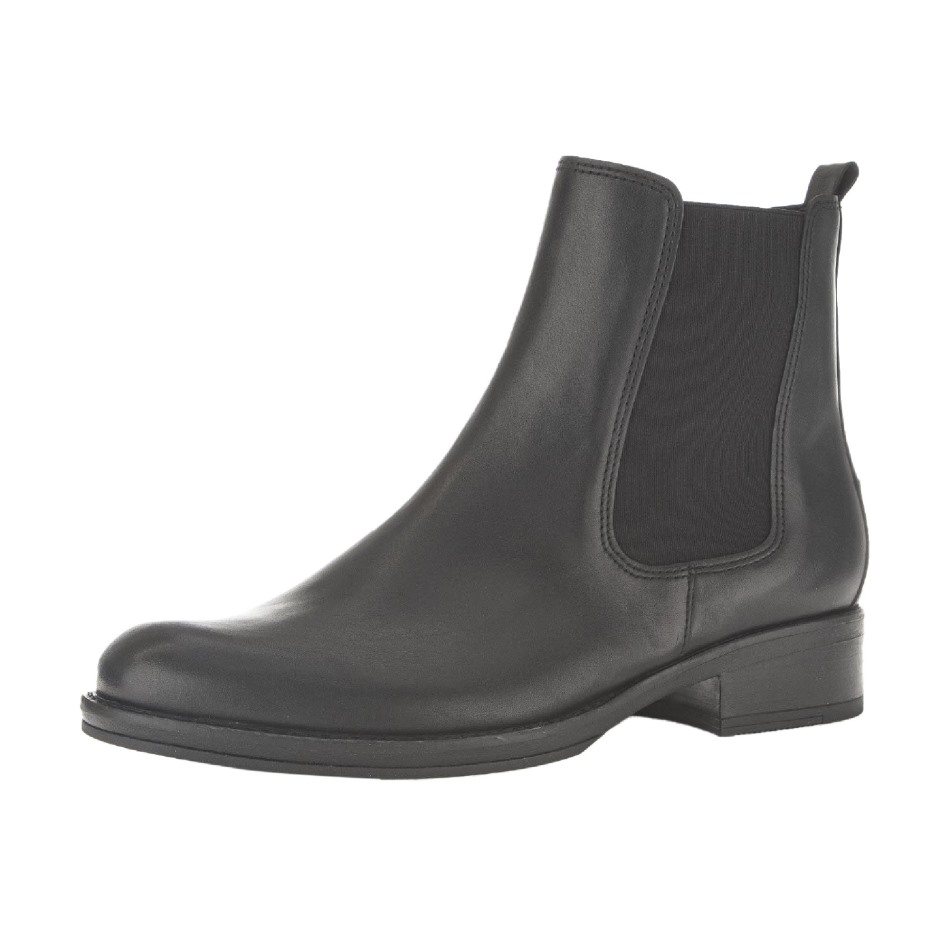 Femmes Noires Bottines Classiques Gabor | Exclusif
